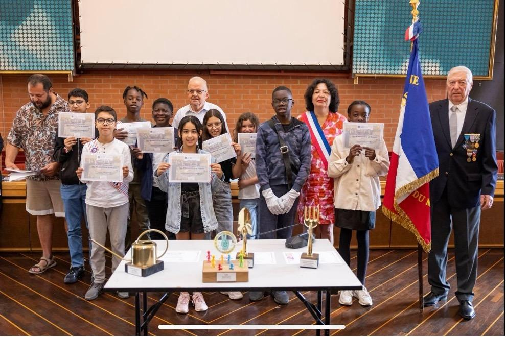 Remise de diplômes d’ambassadeurs de mémoire